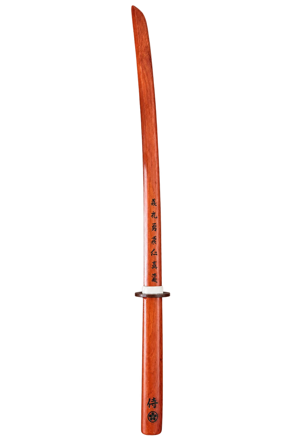 BOKKEN – celkový pohled s kaligrafií